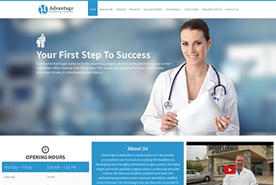 Advantage Healthcare Systems thumb 389x260 - Social Media Marketing