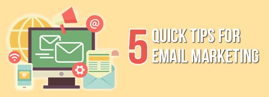 5 Quick Tips for Email Marketing Dynamo Web Solutions - 5 Quick Tips for Email Marketing