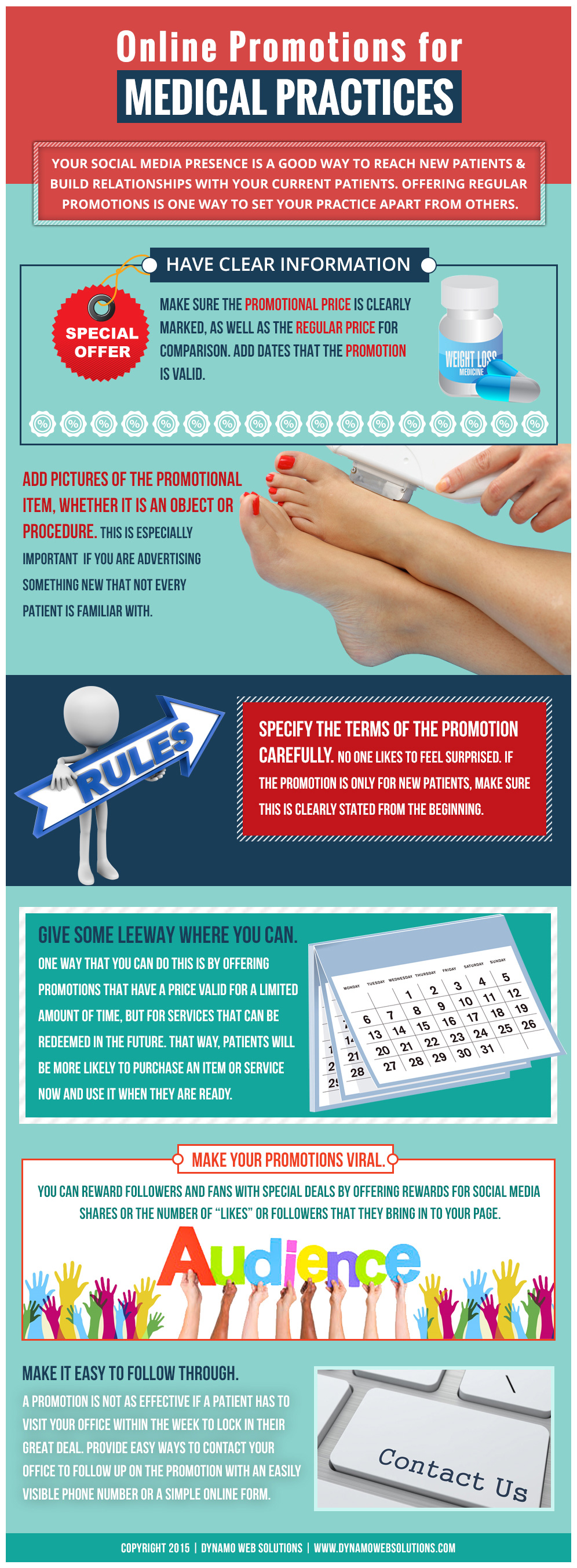 Online Promotions for Medical Practices by Dynamo Web Solutions 1 - Infographics